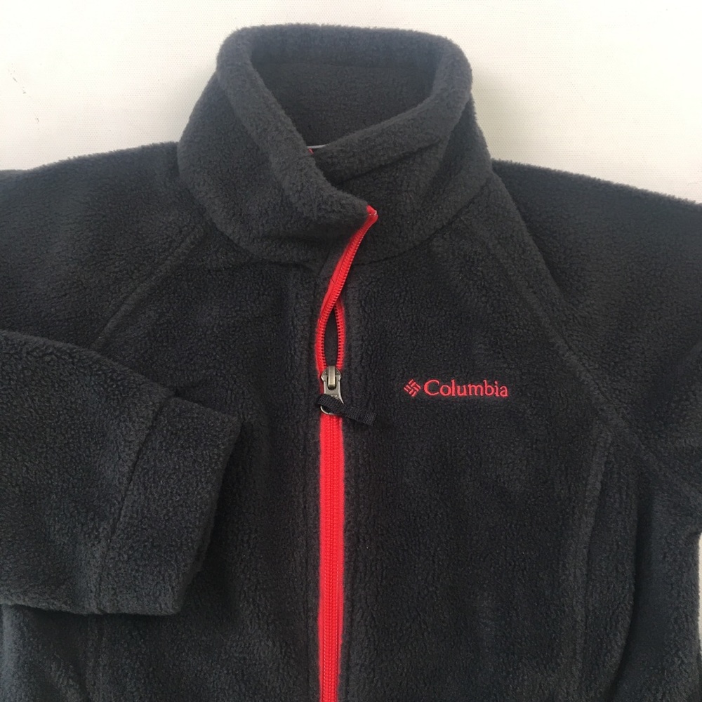 Columbia Kids Fleece Grey Pink S A1602 - Picture 3 of 7